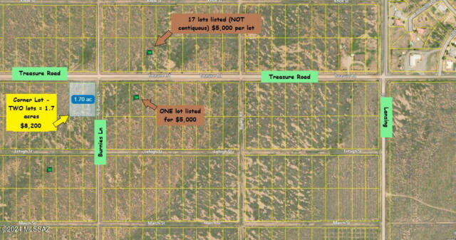 1.70 ACRE ON TREASURE ROAD, PEARCE, AZ 85625, photo 2 of 9